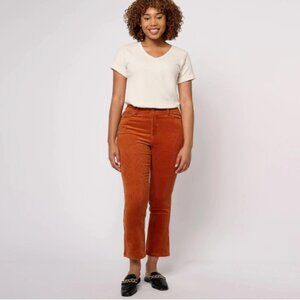 Studio Park x Leah Williams Tall Corduroy Pant-Cider-Tall 8-NEW-A619290